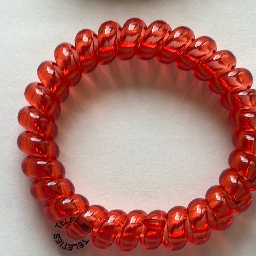 Teleties Candy Cane Spiral Hair Ties - Picture 6 of 8
